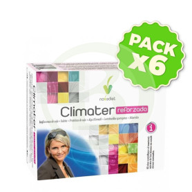 Pack 6x Climater Reforzado 60 Cápsulas Novadiet