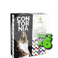 Pack 6x Contornia 15 Cápsulas Novadiet