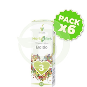 Pack 6x Extracto de Boldo 50Ml. Novadiet