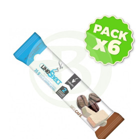 Pack 6x Line Sbelt Barrita de Café 35Gr. Novadiet