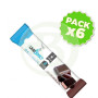 Pack 6x Line Sbelt Barrita de Chocolate 35Gr. Novadiet