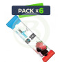 Pack 6x Line Sbelt Barrita de Fresa 35Gr. Novadiet