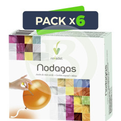 Pack 6x Nodagas 48 Cápsulas Novadiet