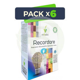 Pack 6x Recordare 30 Cápulas Novadiet