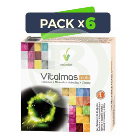 Pack 6x Vitalmas Multi 30 Cápsulas Novadiet
