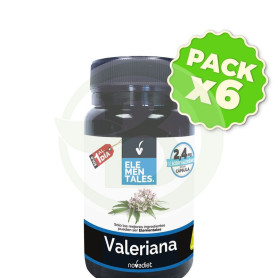 Pack 6x Valeriana 30 Cápsulas Vegetales Nova Diet