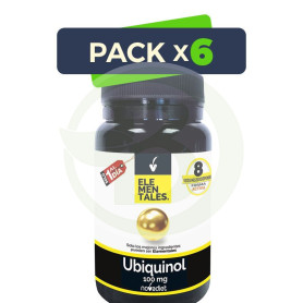 Pack 6x Ubiquinol 100Mg. 30 Cápsulas Nova Diet