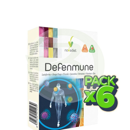 Pack 6x Defenmune 30 Cápsulas Novadiet