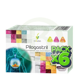 Pack 6x Pilogastril 30 Comprimidos Nova Diet