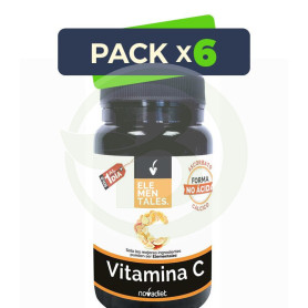 Pack 6x Vitamina C 1.000Mg. 30 Comprimidos Novadiet