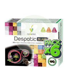 Pack 6x Despatic Black 60 Cápsulas Vegetales Nova Diet