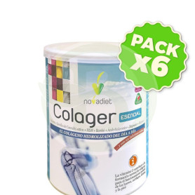Pack 6x Colager Esencial 300 Gr Nova Diet