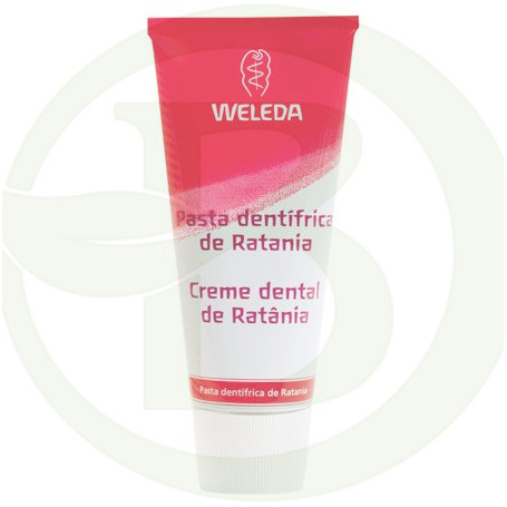 Pasta dentífrica de Ratania 75Ml. de weleda