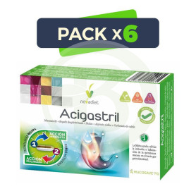 Pack 6x Acigastril 30 Comprimidos Nova Diet