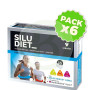 Pack 6x Siludiet 15 Cápsulas Vegetales Nova Diet