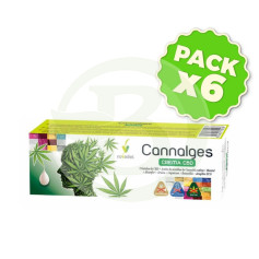 Pack 6x Cannalges Crema Cbd 60 Ml Nova Diet