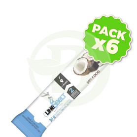 Pack 6x Line Sbelt Coco Barrita De 35Gr Nova Diet