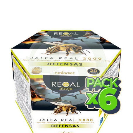 Pack 6x Regal Abeja Defensas 20 Viales Nova Diet