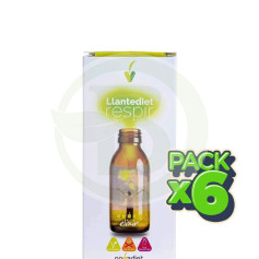 Pack 6x Llantediet Respir Nac 250 Ml Nova Diet