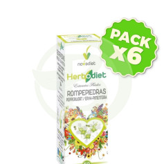 Pack 6x Extracto Fluido Rompepiedras 50Ml Nova Diet