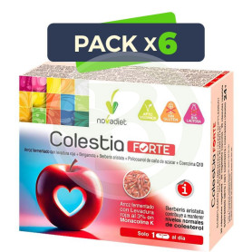 Pack 6x Colestia Forte 30 Cápsulas Nova Diet