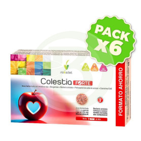Pack 6x Colestia Forte 60 Cápsulas Nova Diet