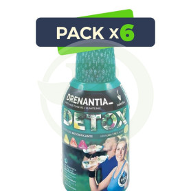 Pack 6x Drenantia Detox 600Ml Nova Diet
