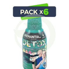 Pack 6x Drenantia Detox 600Ml Nova Diet