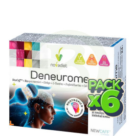 Pack 6x Deneurome 30 Cápsulas Vegetales Nova Diet