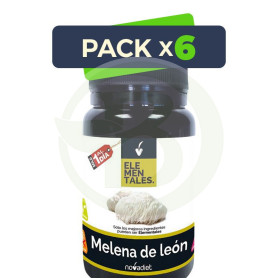 Pack 6x Melena De León 30 Cápsulas Vegetales Nova Diet