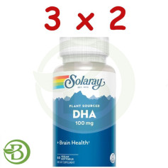Pack 3x2 Dha Neuromins 60 Perlas Solaray