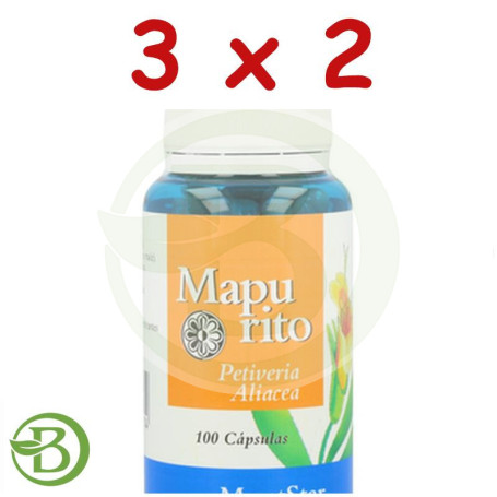 Pack 3x2 Mapurito 100 Cápsulas Mont-Star