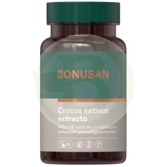 Crocus Sativus Extracto 60 Capsulas Bonusan