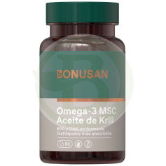 Omega 3 Msc Krill 60 Cápsulas Bonusan