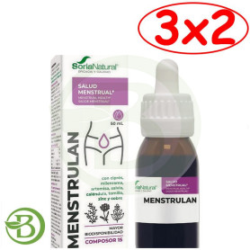 Pack 3x2 Composor 15 Menstrulan 50Ml Soria Natural