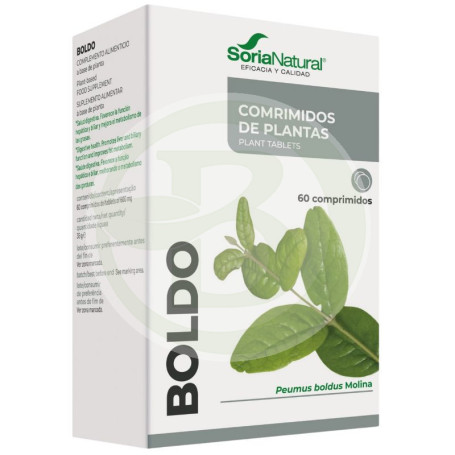 Boldo 60 Comprimidos Soria Natural