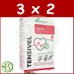 Pack 3x2 Tensivel 30 Cápsulas Soria Natural