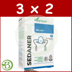Pack 3x2 Sedaner 30 Cápsulas Soria Natural
