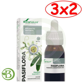 Pack 3x2 Extracto De Pasiflora 50Ml Soria Natural