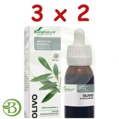 Pack 3x2 Extracto De Olivo 50Ml Soria Natural
