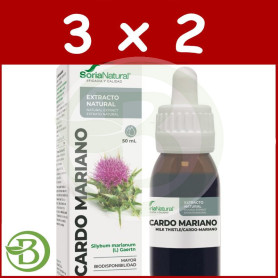 Pack 3x2 Extracto De Cardo Mariano 50Ml Soria Natural