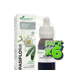 Pack 6x Extracto De Pasiflora 50Ml Soria Natural