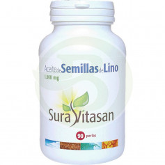 Aceite de Semillas de Lino 90 Perlas Sura Vitasan