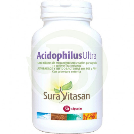 Acidophilus Ultra 30 Cápsulas Sura Vitasan