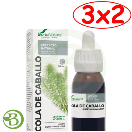 Pack 3x2 Extracto De Cola De Caballo 50Ml Soria Natural