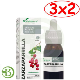 Pack 3x2 Extracto De Zarzaparrilla 50Ml Soria Natural