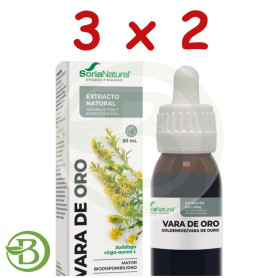 Pack 3x2 Extracto De Vara De Oro 50Ml Soria Natural