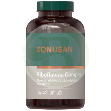 Riboflavina Plus 120 Cápsulas Bonusan