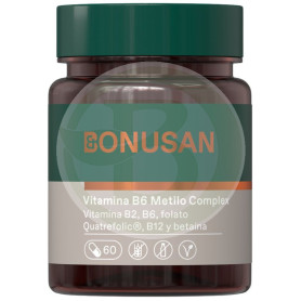 Vitamina B6 Complejo De Metilo 60 Capsulas Bonusan