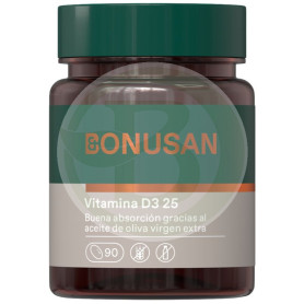 Vitamina D3 25Mcg/1000UI 90 Cápsulas Bonusan